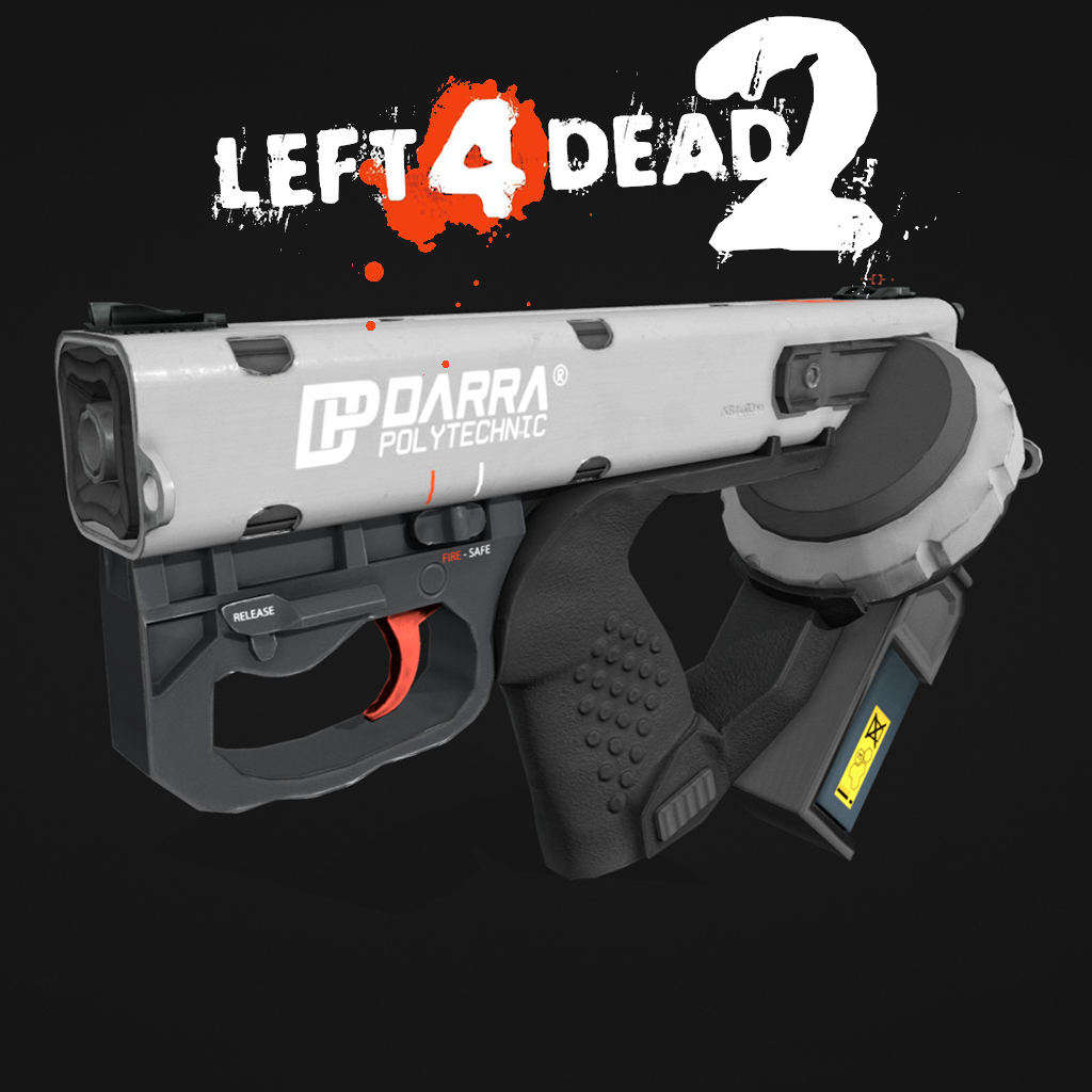 赛博朋克2077 类星体 科幻风武器(mac-10) — Left 4 Dead 2 Steam Workshop preview image