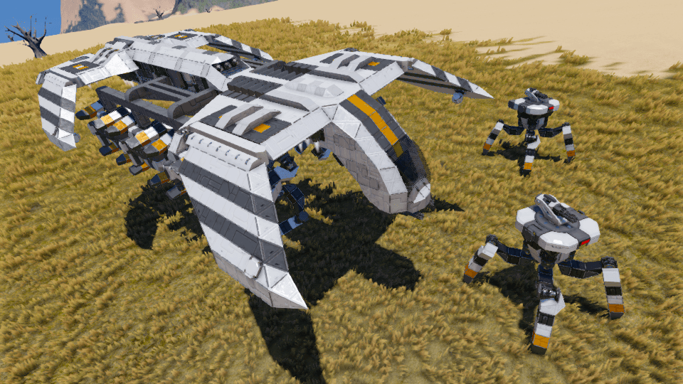 Drone Support Dropship — Space Engineers Steam Workshop preview image