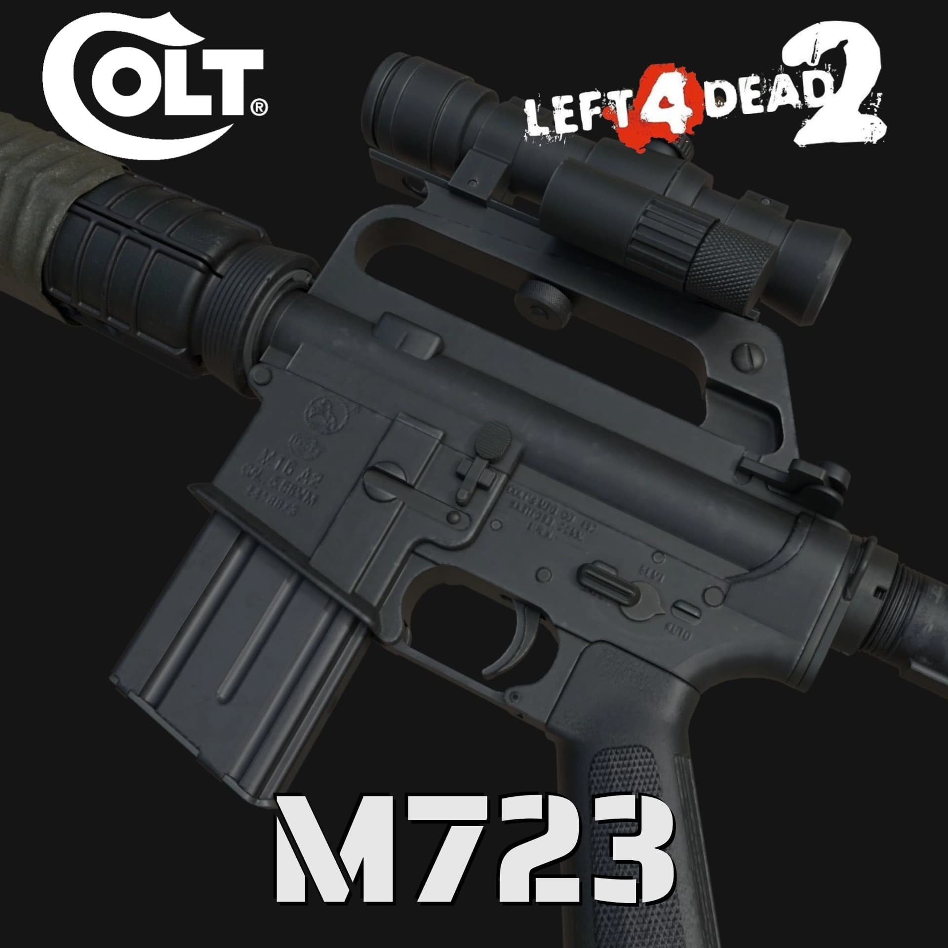 Colt M723 （Replace SCAR）
 — Left 4 Dead 2 Steam Workshop preview image