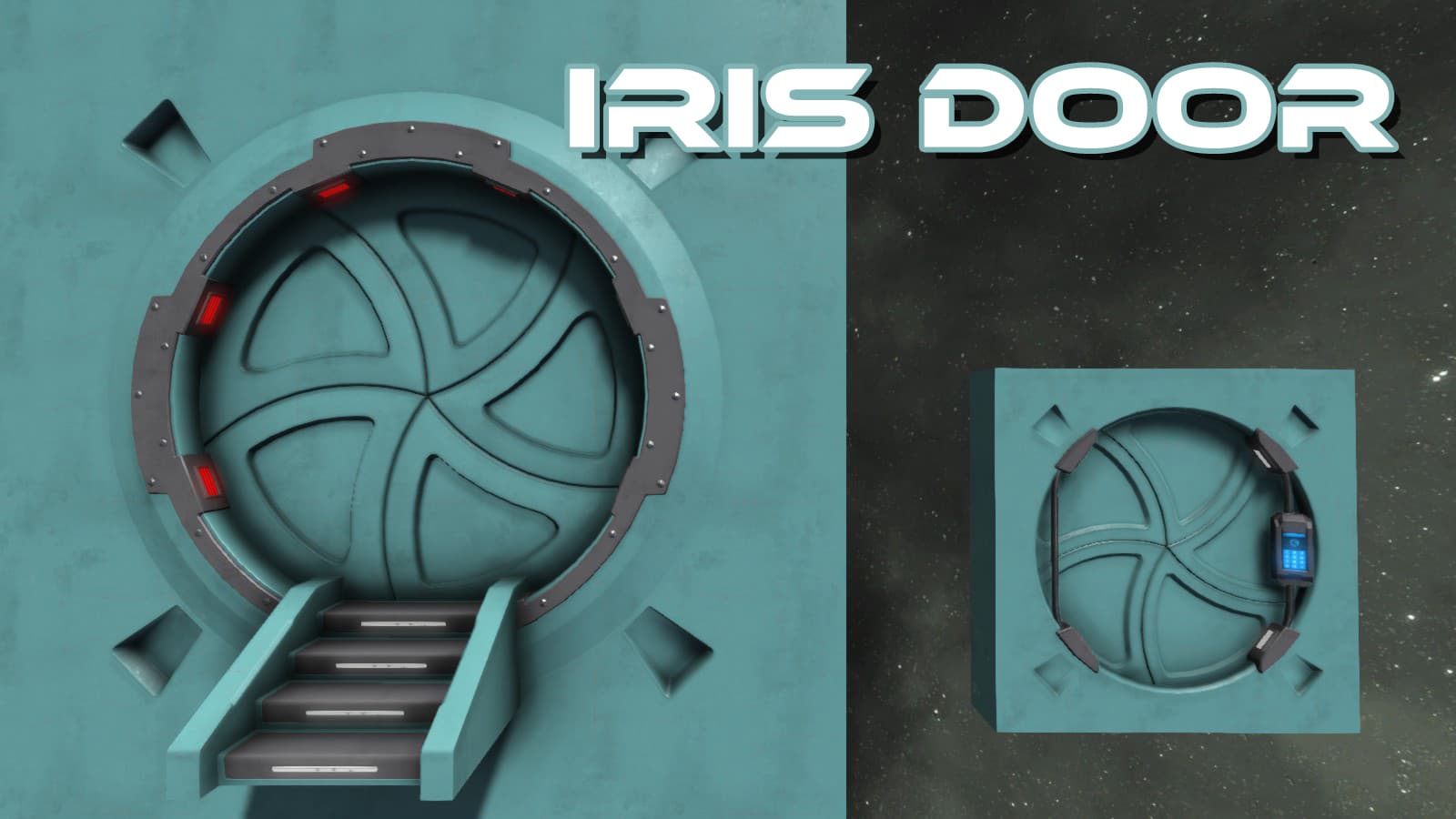 (DX11) Iris Door — Space Engineers Steam Workshop preview image