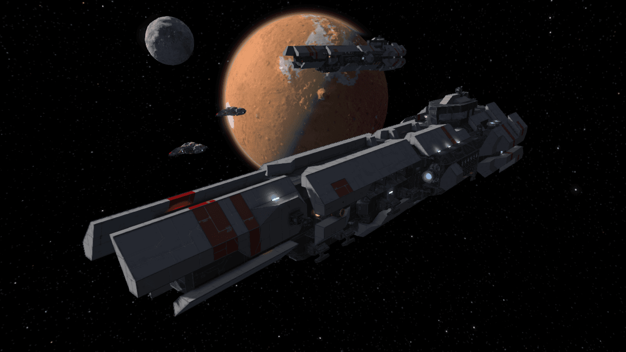 IMDC Cerberus Destroyer Mk. III [updated] — Space Engineers Steam Workshop preview image