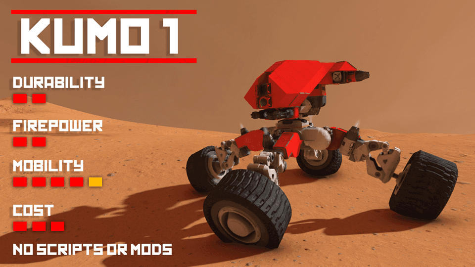 Kumo 1 — Space Engineers Steam Workshop preview image
