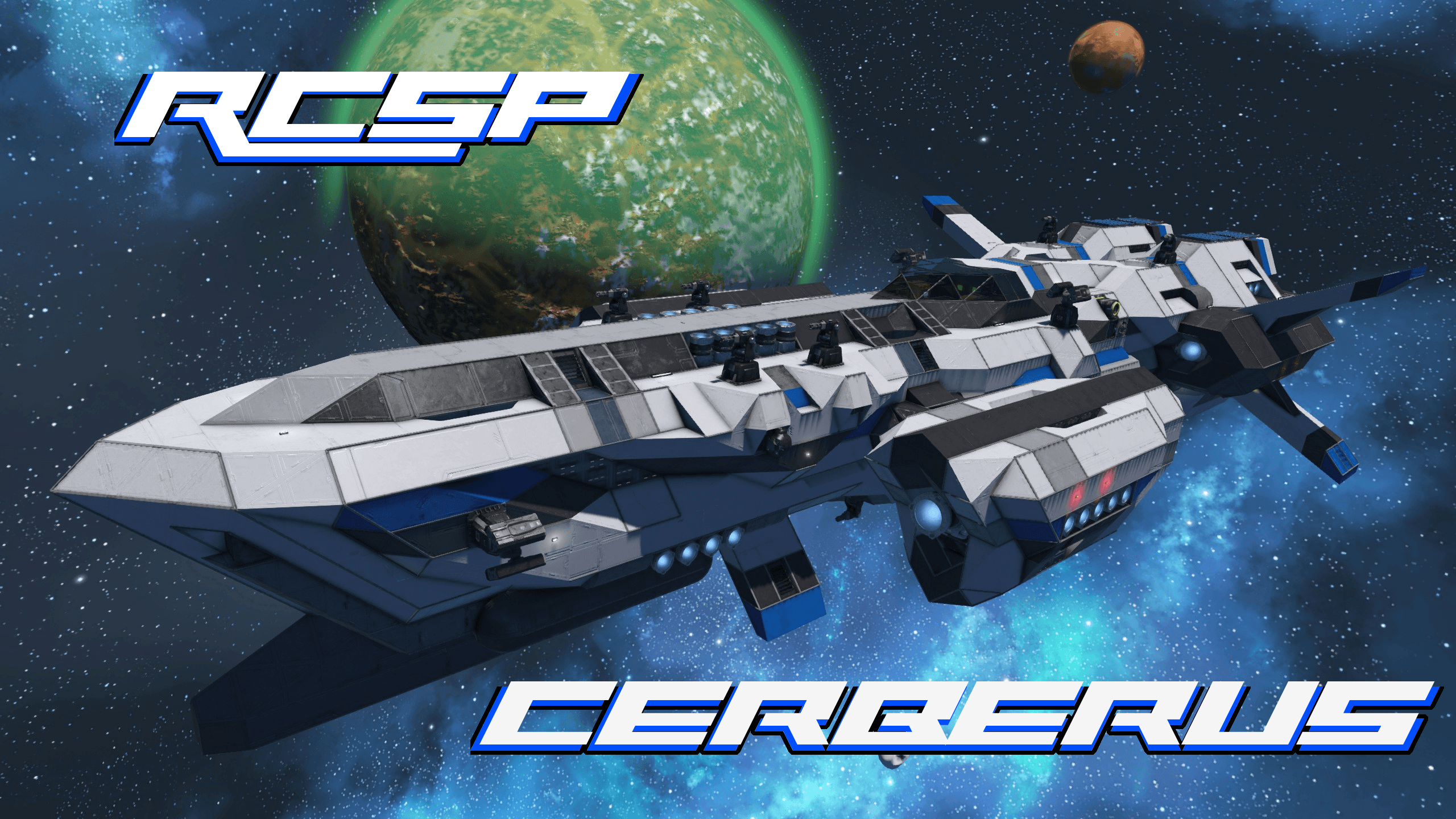 RCSP - Cerberus (No Mods) BattleCruiser — Space Engineers Workshop preview