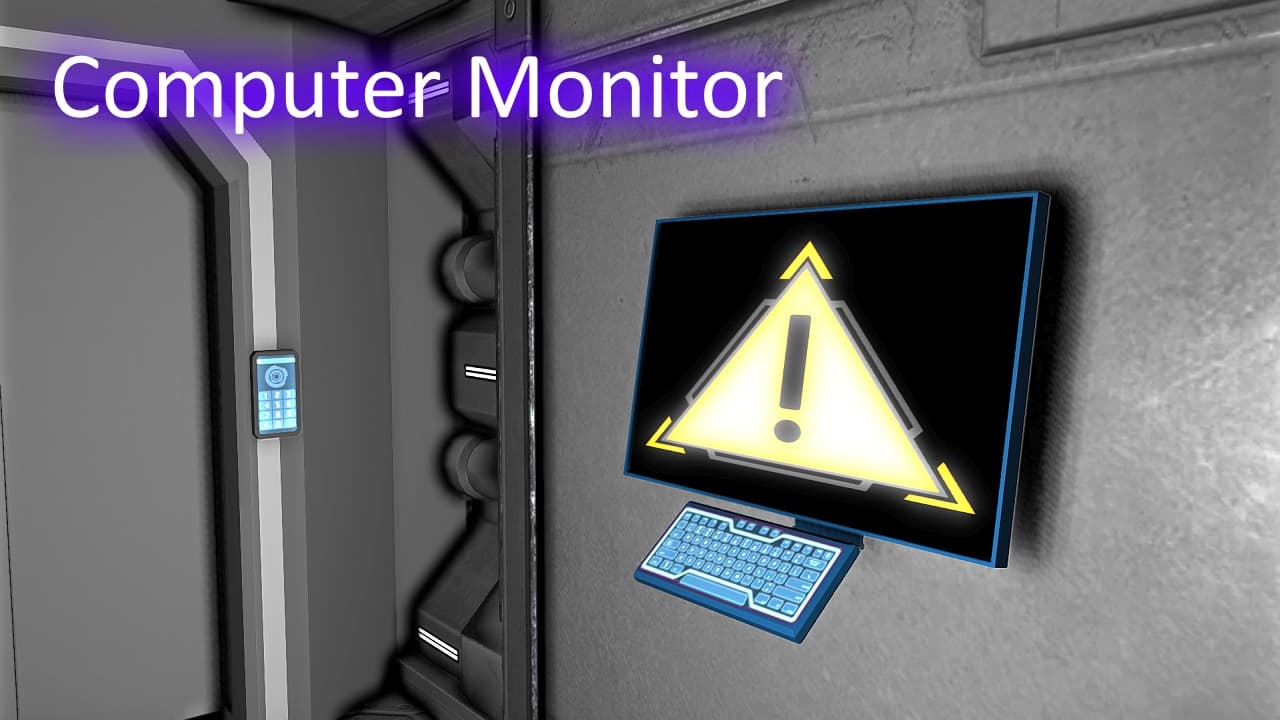 Computer Monitor - LCD Screen — Space Engineers Steam Workshop preview image