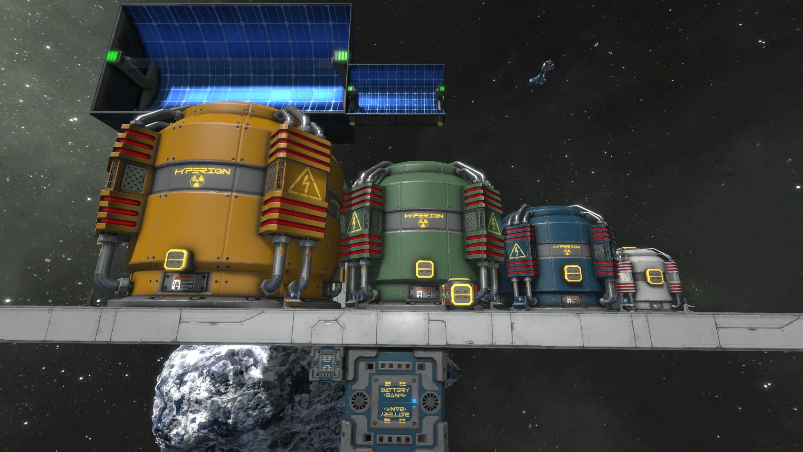 Power Plants [Reactor,Solar,Battery] (DX 11) — Space Engineers Workshop preview