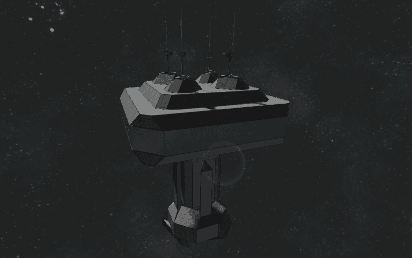 Modular Stations: Communication Tower Module — Space Engineers Steam Workshop preview image
