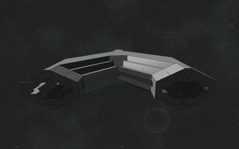 Modular Stations: Y-Adapter Module, right — Space Engineers Steam Workshop preview image