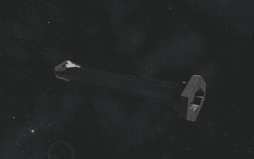 Modular Stations: double length Glass Corridor Module — Space Engineers Steam Workshop preview image