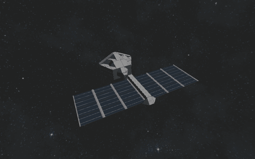 Modular Stations: Port cover with Large Solar array and BBU Mk1 — Space Engineers Steam Workshop preview image