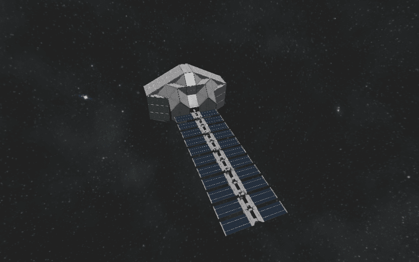 Modular Stations: Port Cover with folding Solar cells 6x2 — Space Engineers Steam Workshop preview image