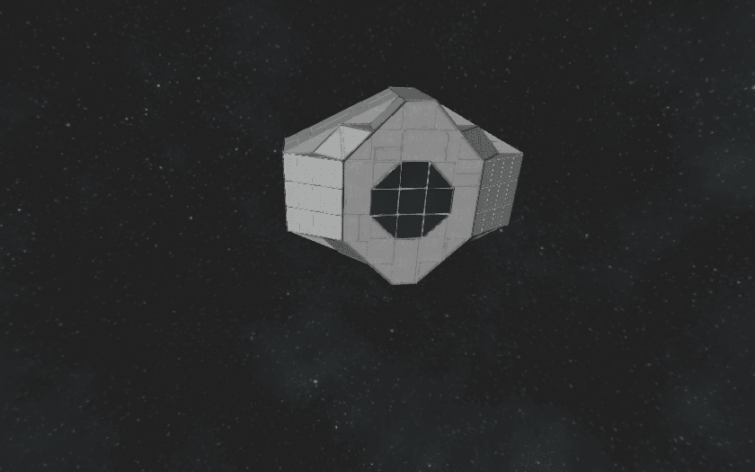 Modular Stations: Port cover with Window Mk1 — Space Engineers Steam Workshop preview image