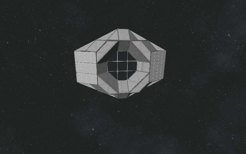 Modular Stations: Port cover with Window Mk3 — Space Engineers Steam Workshop preview image