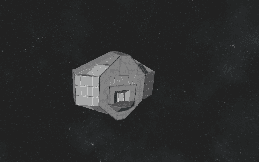 Modular Stations: Port cover with Airlock Mk1 — Space Engineers Steam Workshop preview image