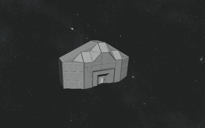 Modular Stations: Flattop Port Cover with Airlock Mk2 — Space Engineers Steam Workshop preview image