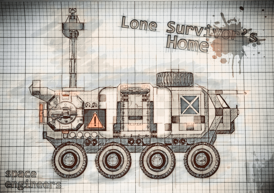 Lone Survivor's Home — Space Engineers Steam Workshop preview image