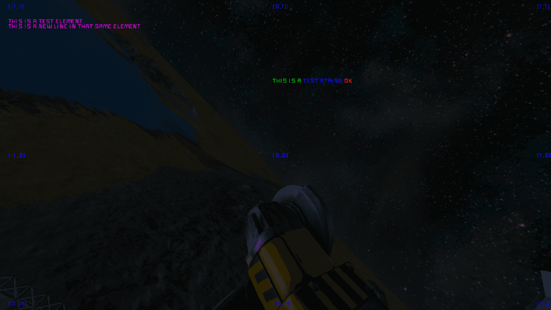 Text HUD API — Space Engineers Workshop preview