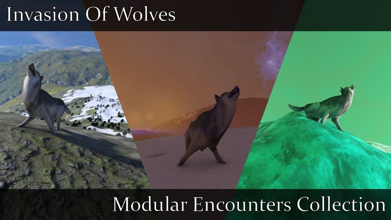 Invasion of Wolves — Space Engineers Steam Workshop preview image