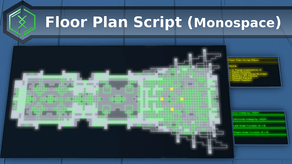 Floor Plan Script Mk1 — Space Engineers Steam Workshop preview image