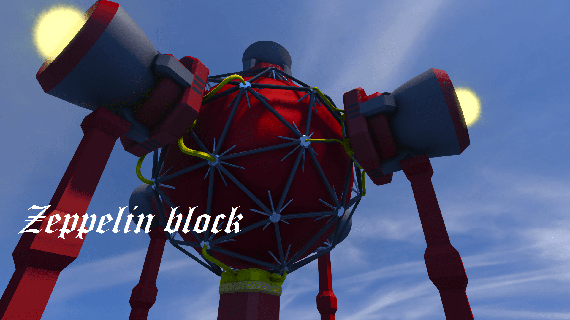 Zeppelin Gas Cell (Hydrogen Balloon) — Space Engineers Steam Workshop preview image