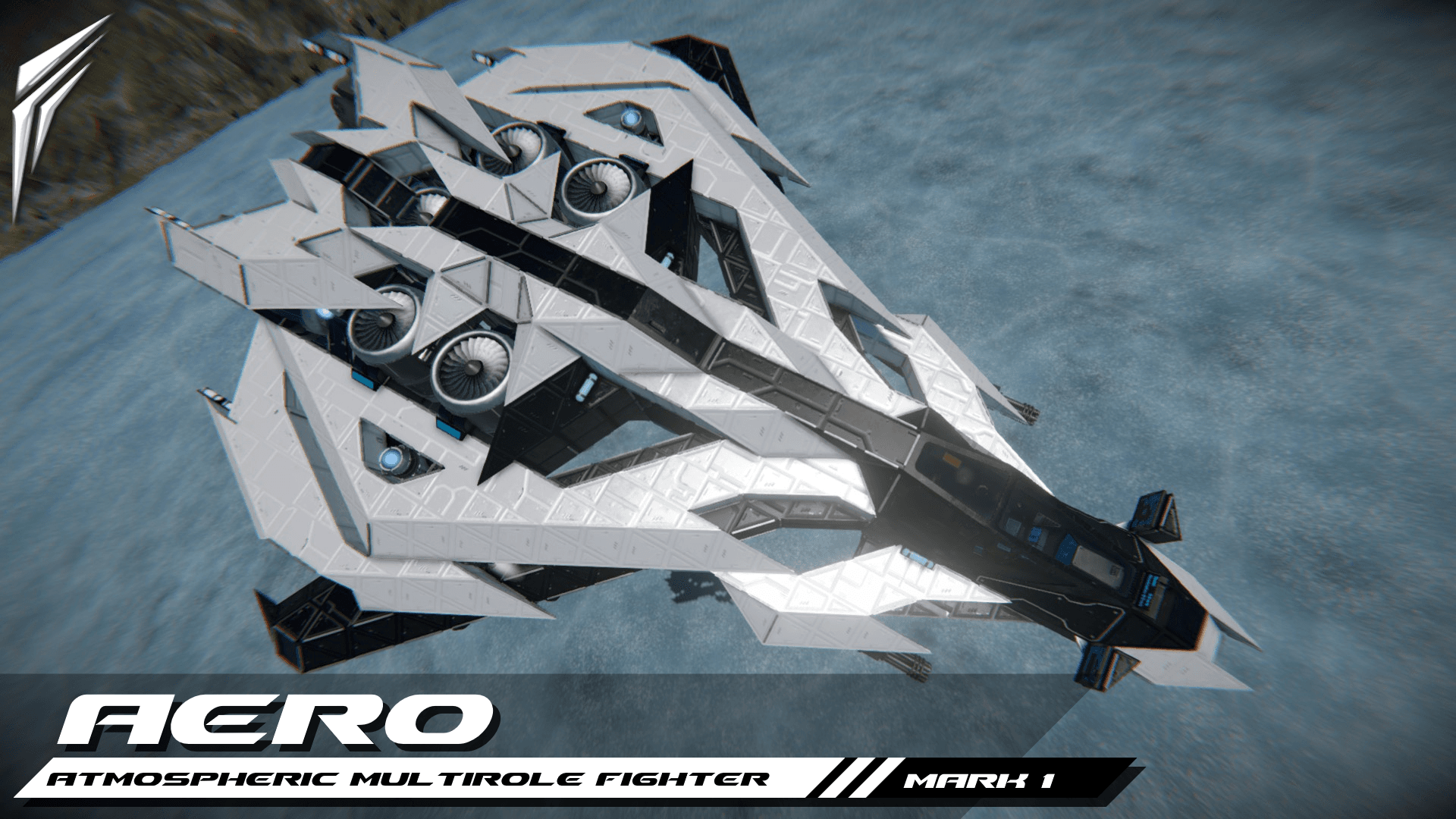 Aero Mk 1 - Atmospheric Multirole Fighter — Space Engineers Workshop preview