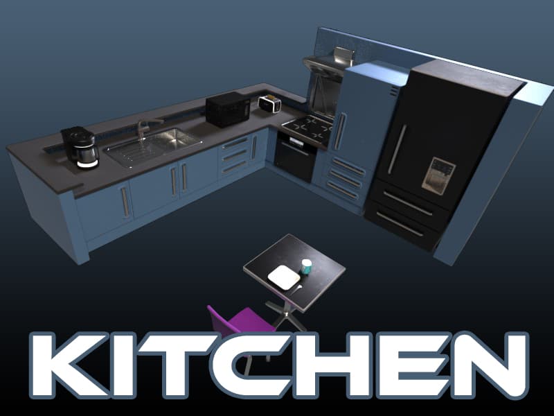 (DX11) Kitchen — Space Engineers Steam Workshop preview image