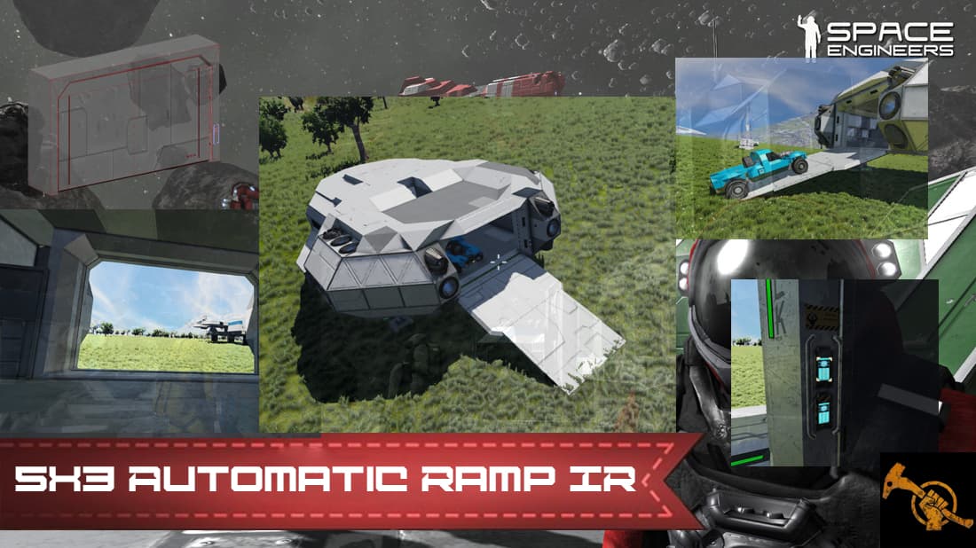 Automatic 5x3 Ramp_IR — Space Engineers Steam Workshop preview image