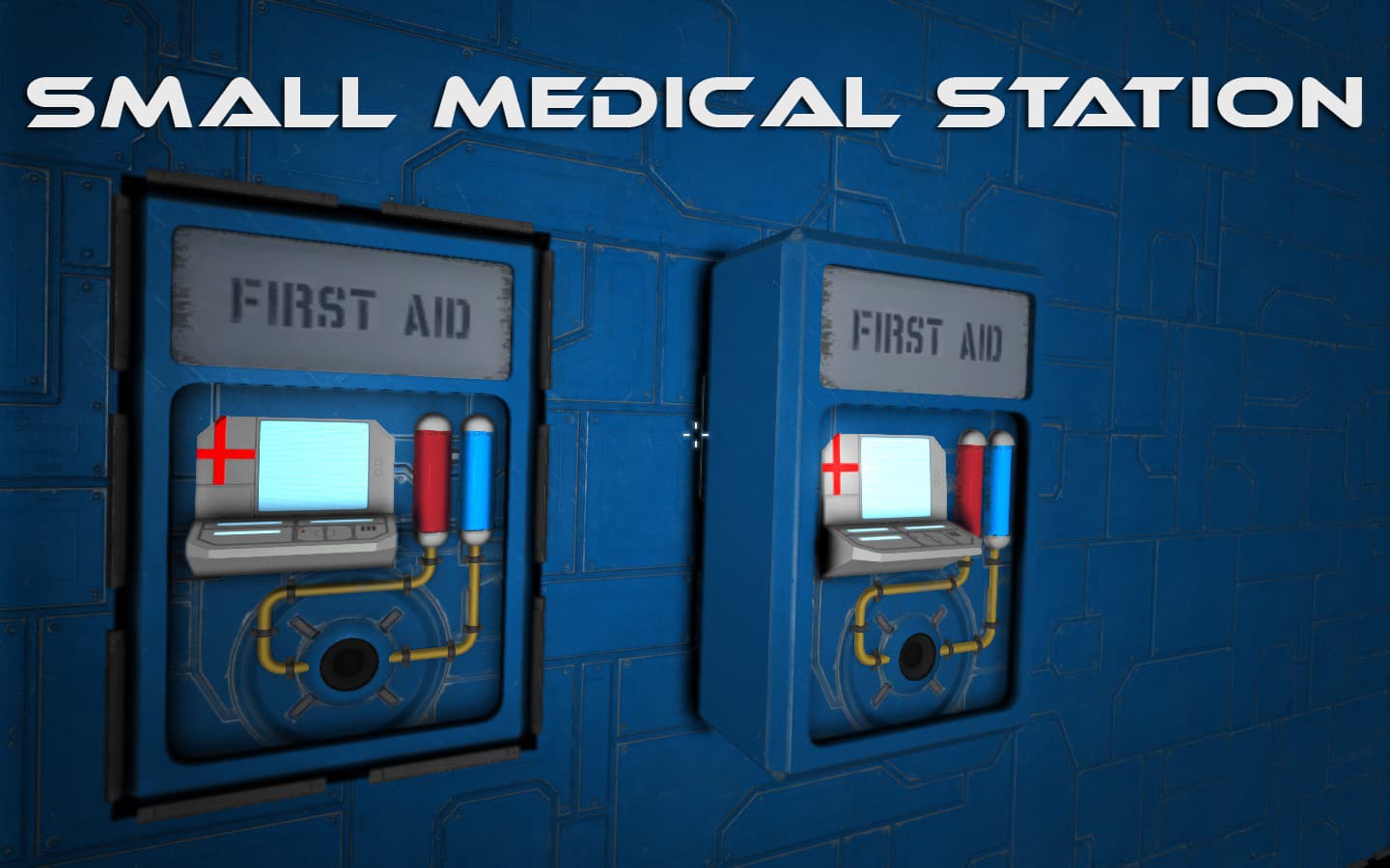 (DX11) Small Medical Station — Space Engineers Workshop preview