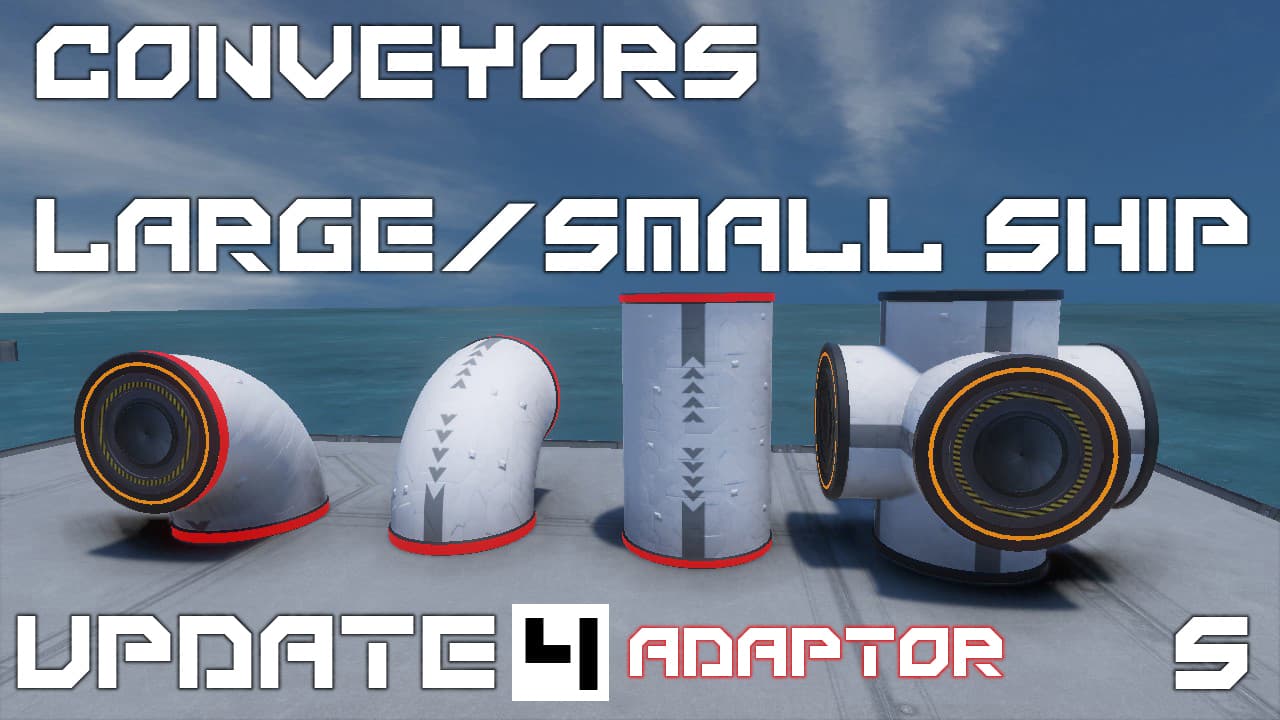 S - Conveyors — Space Engineers Steam Workshop preview image