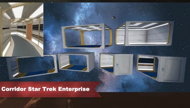 Corridor Star Trek Enterprise — Space Engineers Steam Workshop preview image