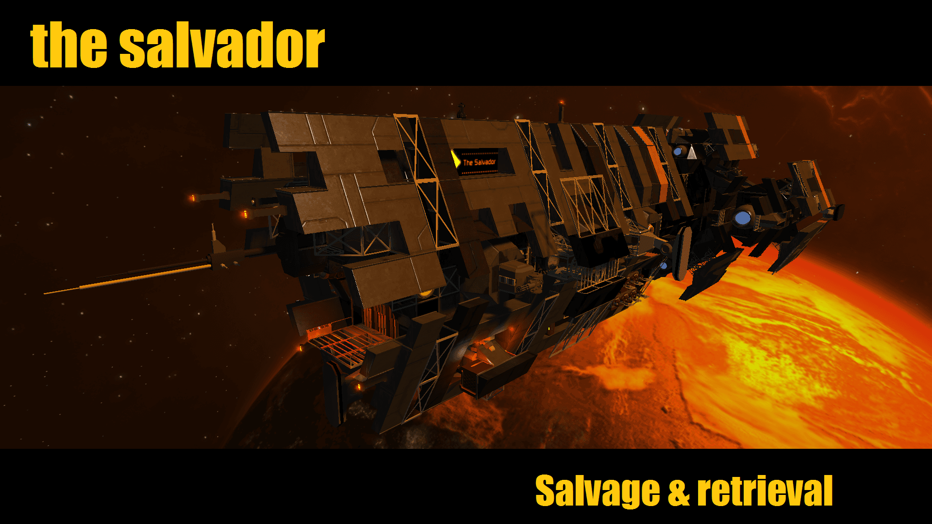 The Salvador — Space Engineers Workshop preview