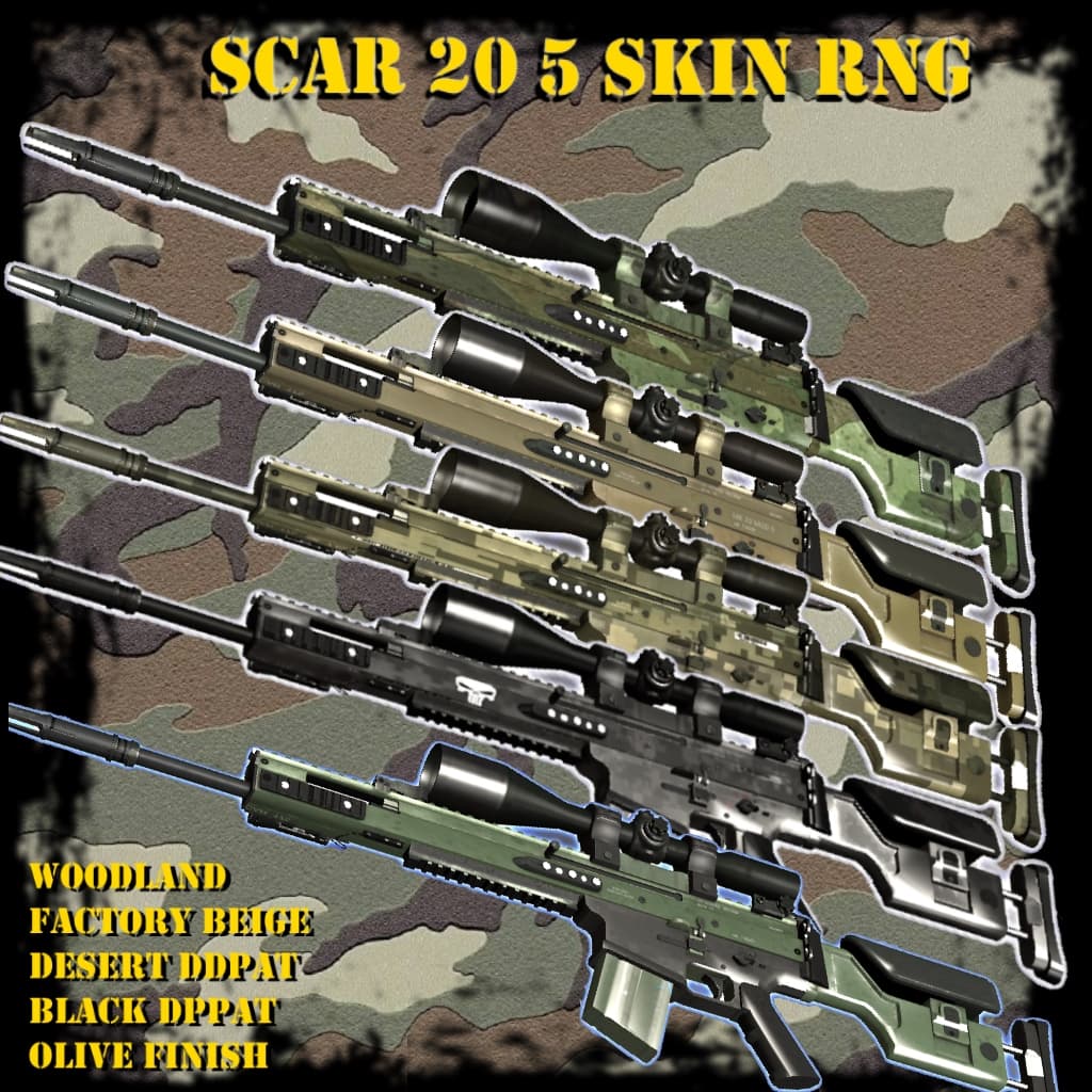 CS:GO Scar-20 5 Skin RNG — Left 4 Dead 2 Steam Workshop preview image