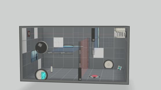 block the laser to exit out — Portal 2 Steam Workshop preview image