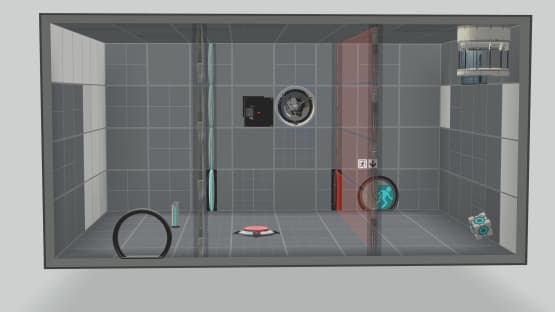 block the laser 2 — Portal 2 Workshop preview