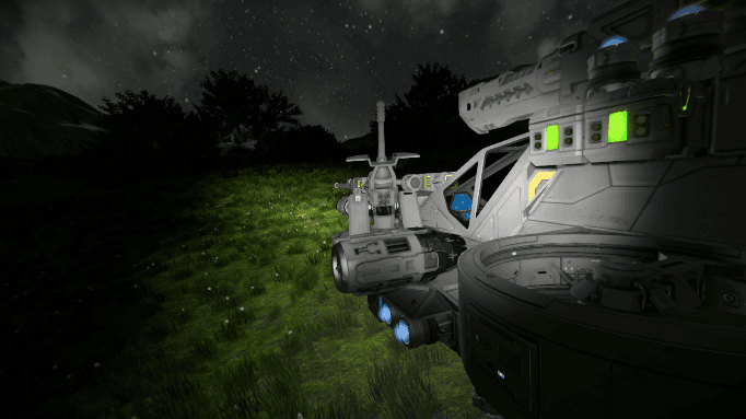 1ST Gunship — Space Engineers Workshop preview