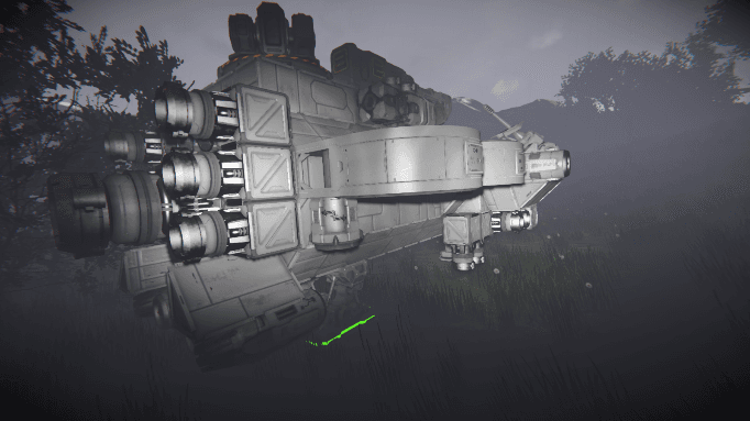 1ST Gunship — Space Engineers Workshop preview