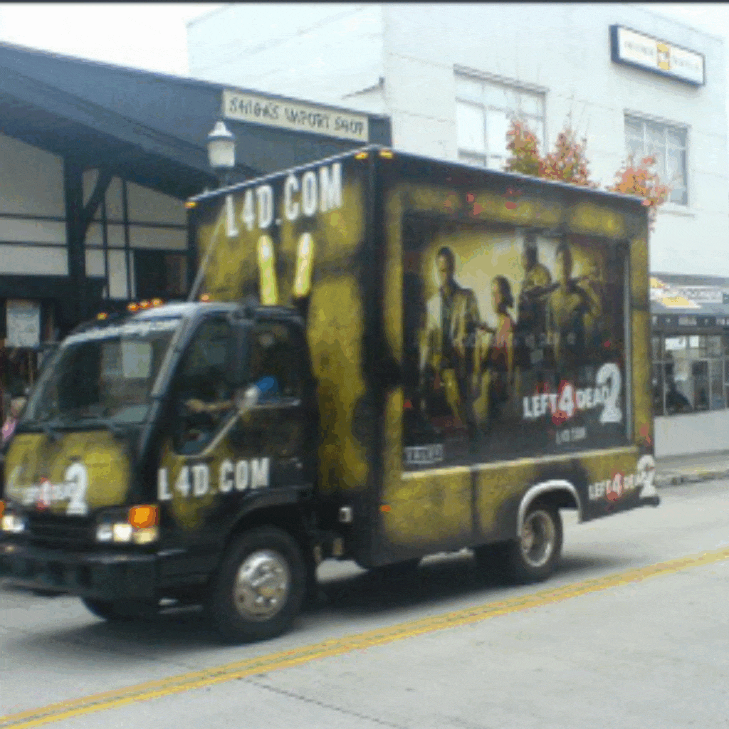 L4D2 Advertisement truck now real — Left 4 Dead 2 Steam Workshop preview image
