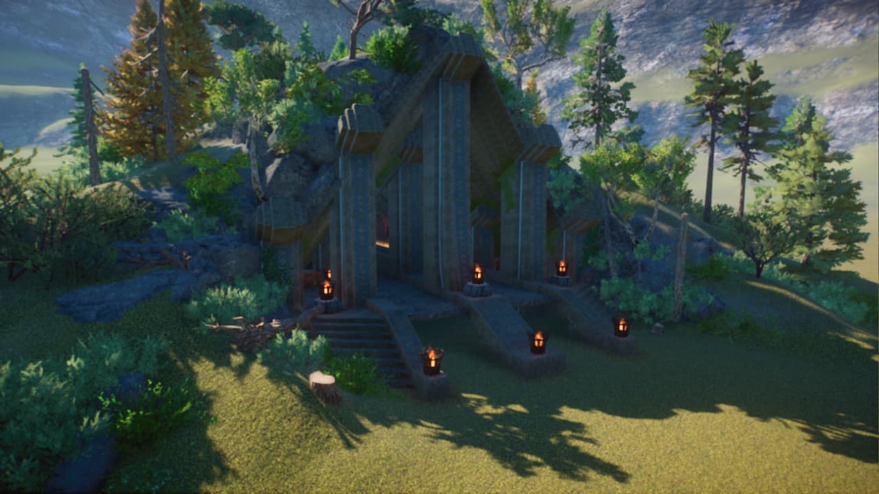 Skyrim Draugr Ruins Guest Spawn -covered — Planet Zoo Steam Workshop preview image
