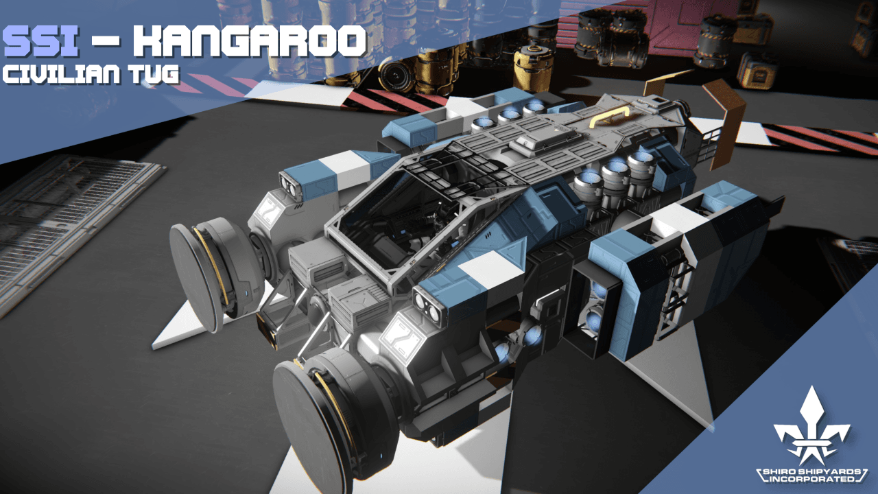 [SSI] Kangaroo-class Tug — Space Engineers Steam Workshop preview image