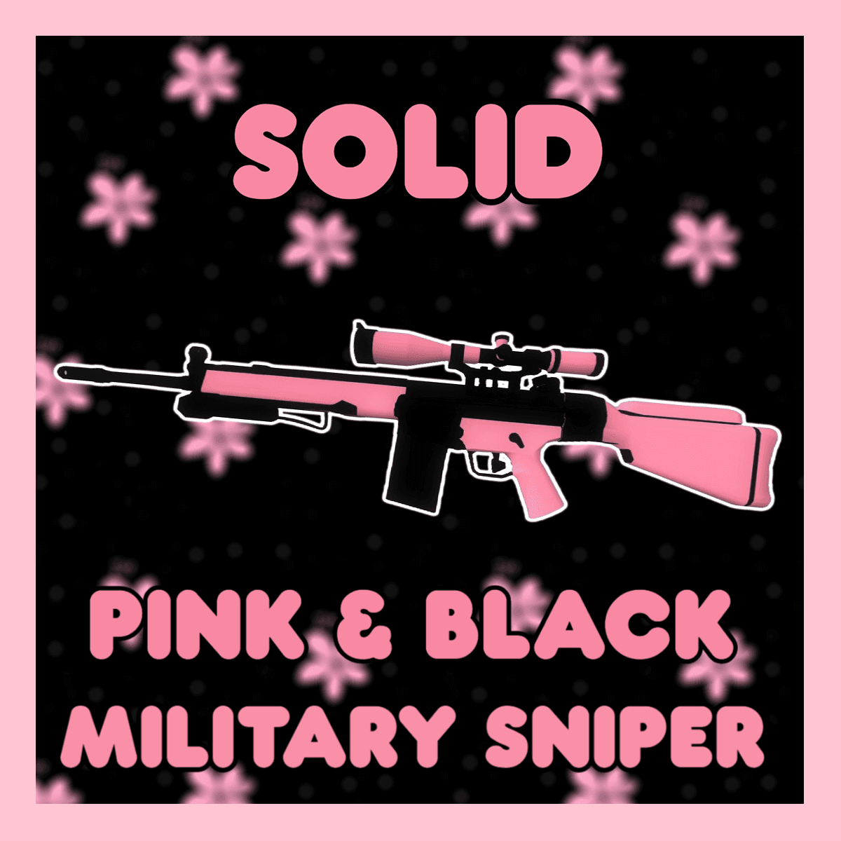 Solid Pink & Black Military Sniper
 — Left 4 Dead 2 Steam Workshop preview image