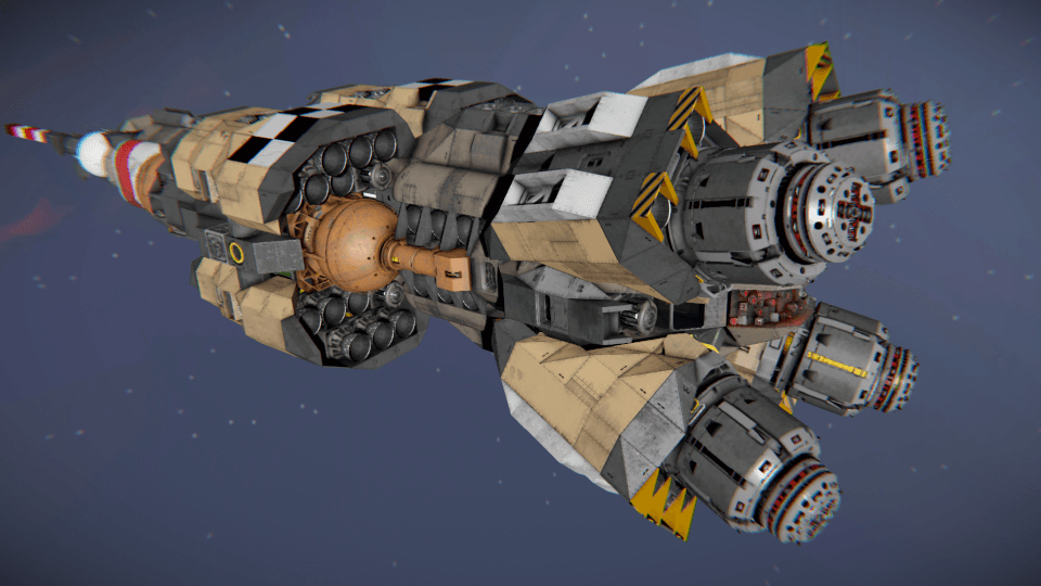 M-001-4PD Excavator — Space Engineers Workshop preview