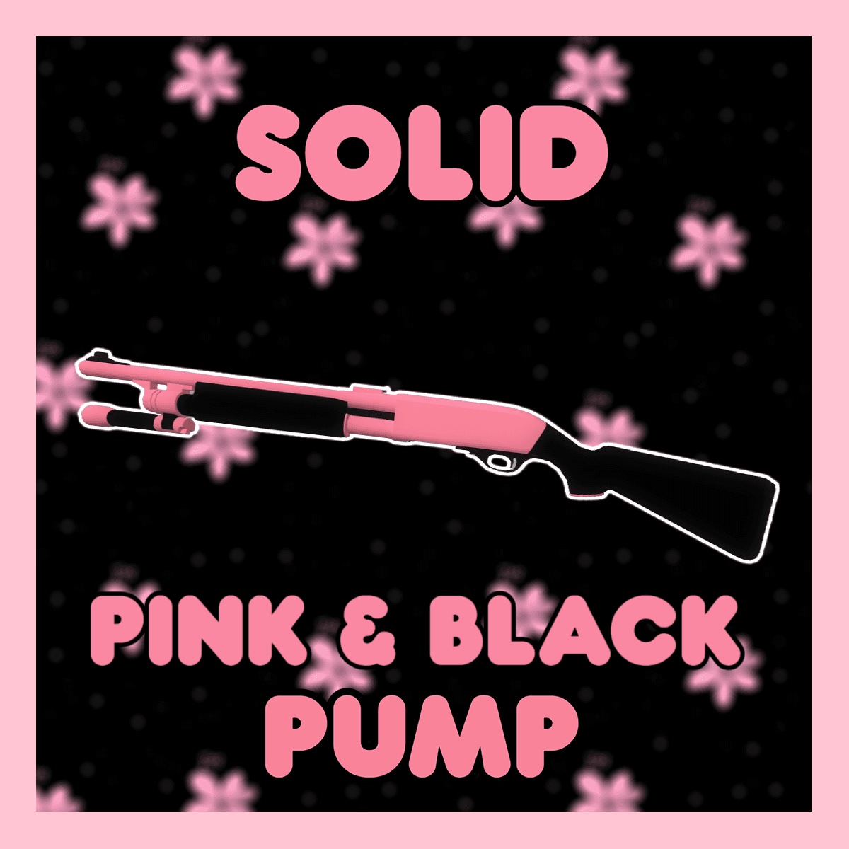 Solid Pink & Black Pump Shotgun — Left 4 Dead 2 Steam Workshop preview image