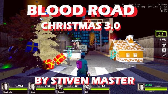 Blood Road Christmas 3.0 — Left 4 Dead 2 Steam Workshop preview image