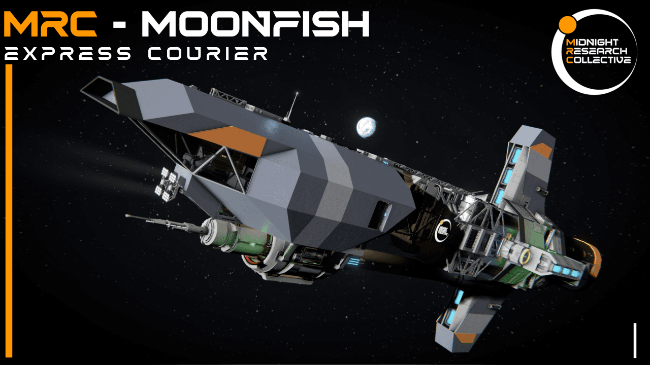 [MRC] Moonfish Express Courier — Space Engineers Steam Workshop preview image
