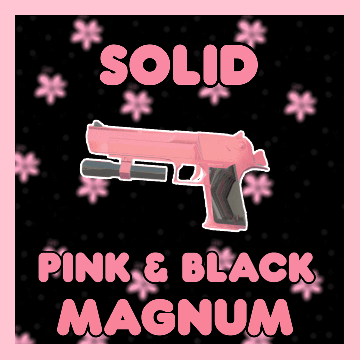 Solid Pink & Black Deagle — Left 4 Dead 2 Steam Workshop preview image