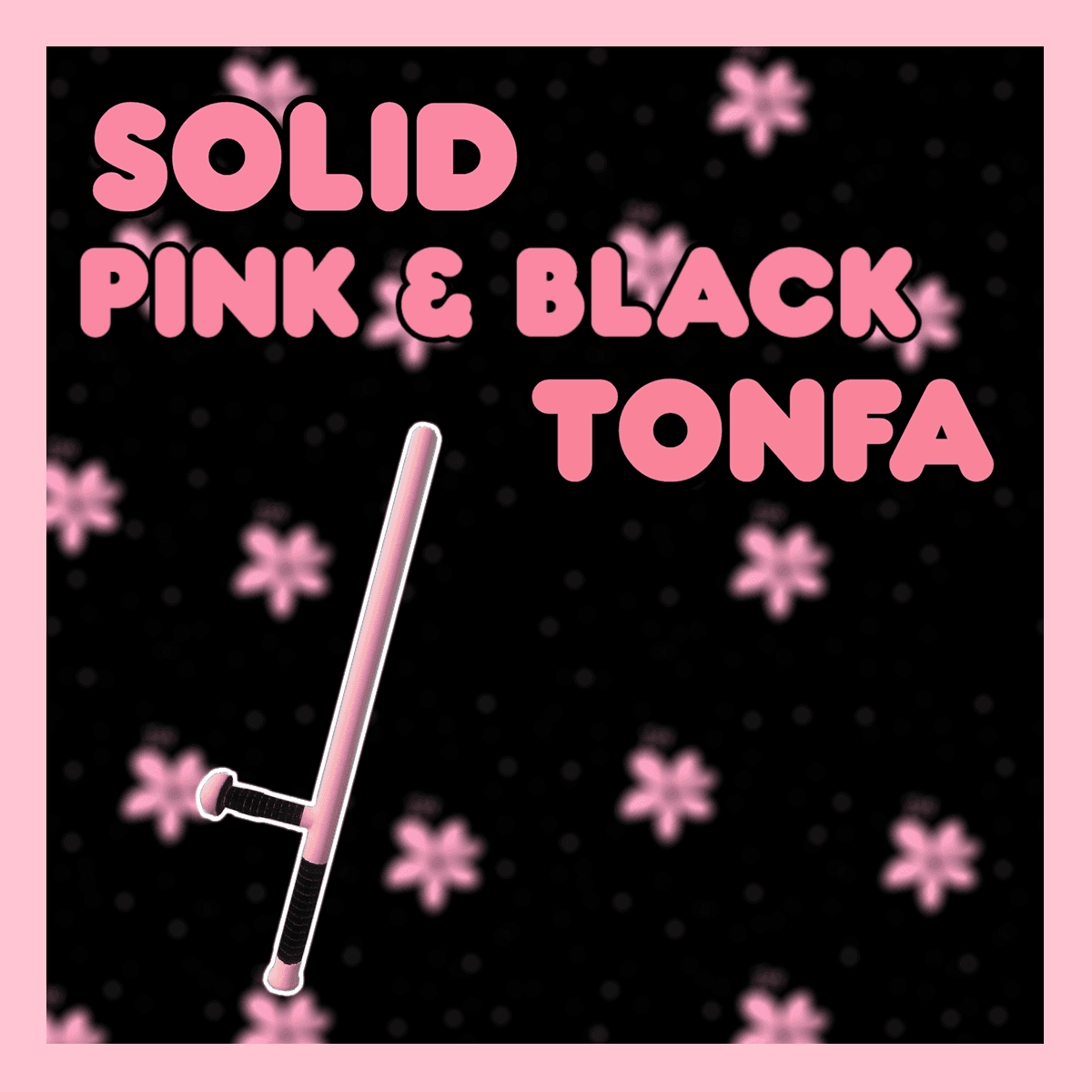 Solid Pink & Black Tonfa — Left 4 Dead 2 Steam Workshop preview image