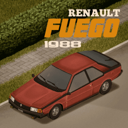Renault Fuego GTX II - 1988 [B42.13 & B41] — Project Zomboid Workshop preview