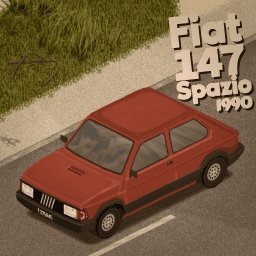 Fiat Spazio 147 1990 [B42.13 & B41] — Project Zomboid Workshop preview