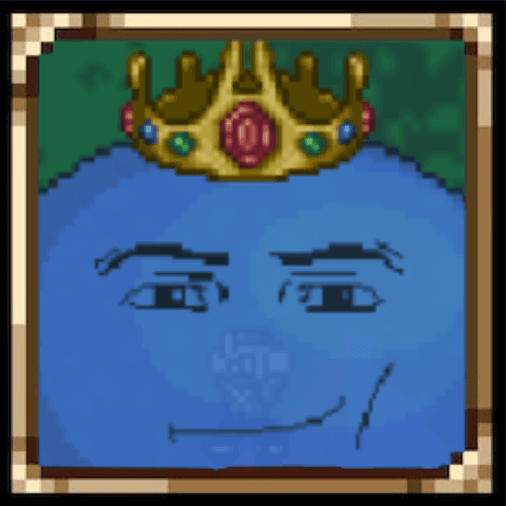 King Slime Man Face — Terraria Steam Workshop preview image