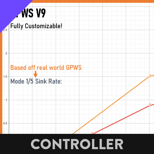 Fully Customizable GPWS Ground Proximity Warning System - V9 — Stormworks: Build and Rescue Workshop preview