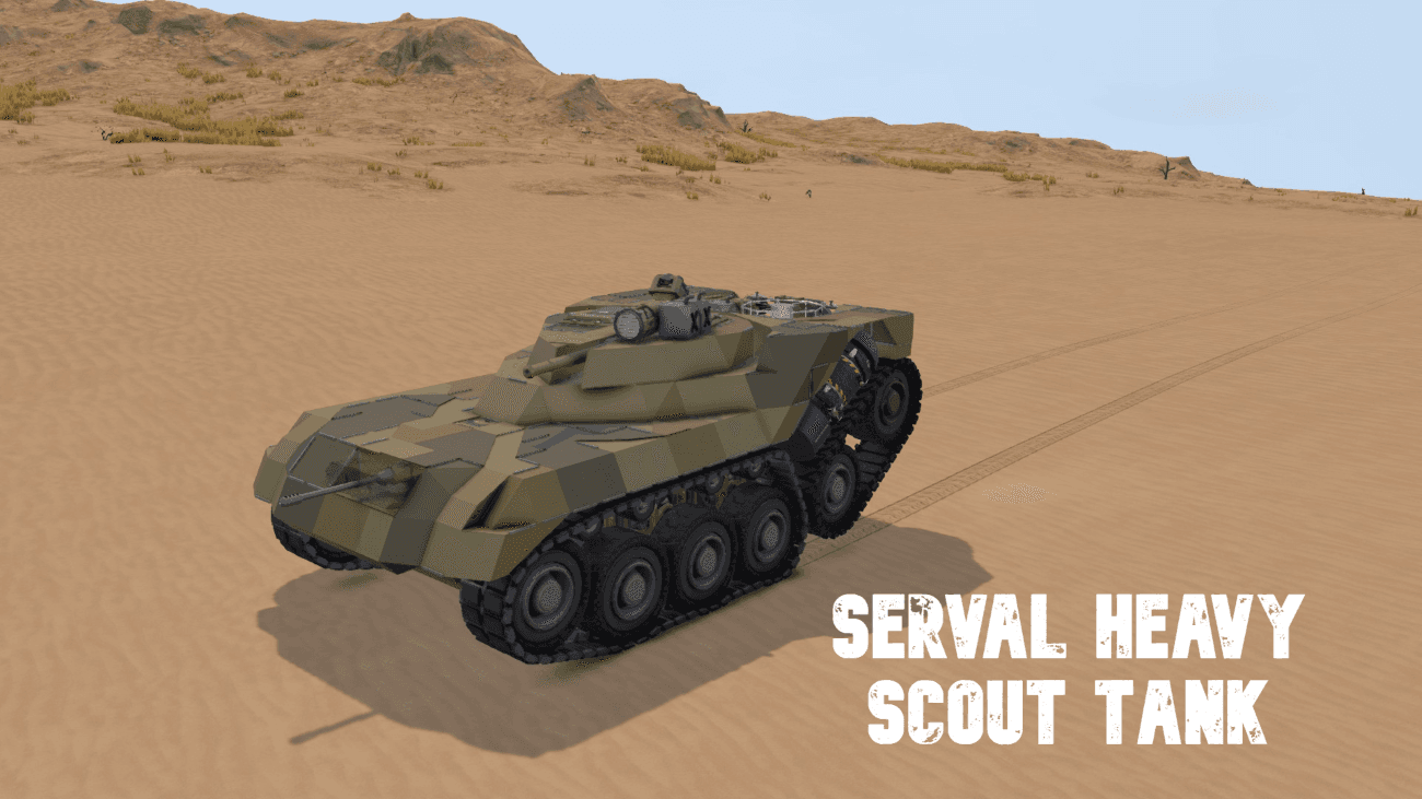 Serval Heavy Scout — Space Engineers Steam Workshop preview image